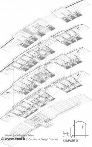 باغ کتاب_اجرای نمای خشک در کرمان